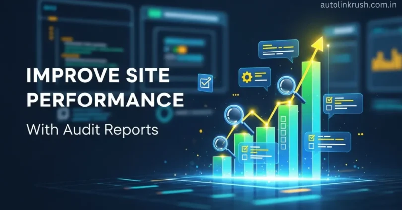 improve site performance with audit reports