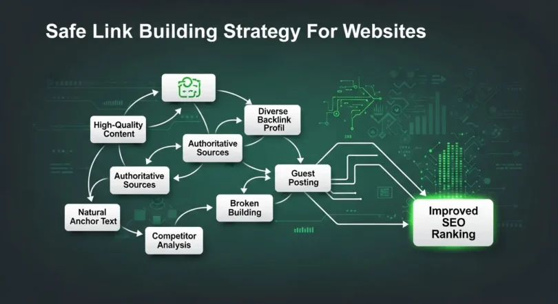 safe link building strategy for websites