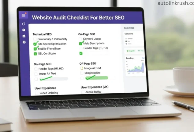 website audit checklist for better seo